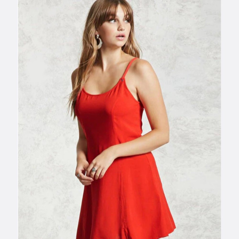 NWT Forever 21 Strappy A-line Dress Size L